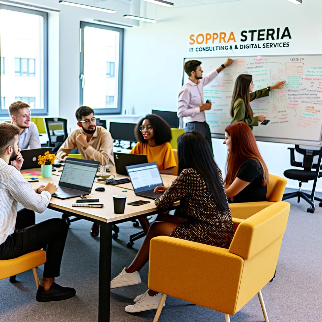 Illustration du secteur Conseil / ESN pour Sopra Steria