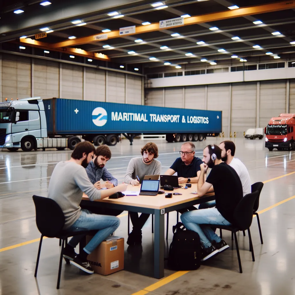 Illustration du secteur Transport / Logistique pour CMA CGM