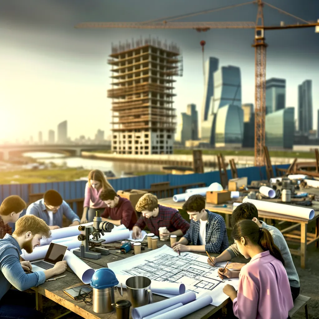 Illustration du secteur Construction / BTP / Immobilier pour Vinci