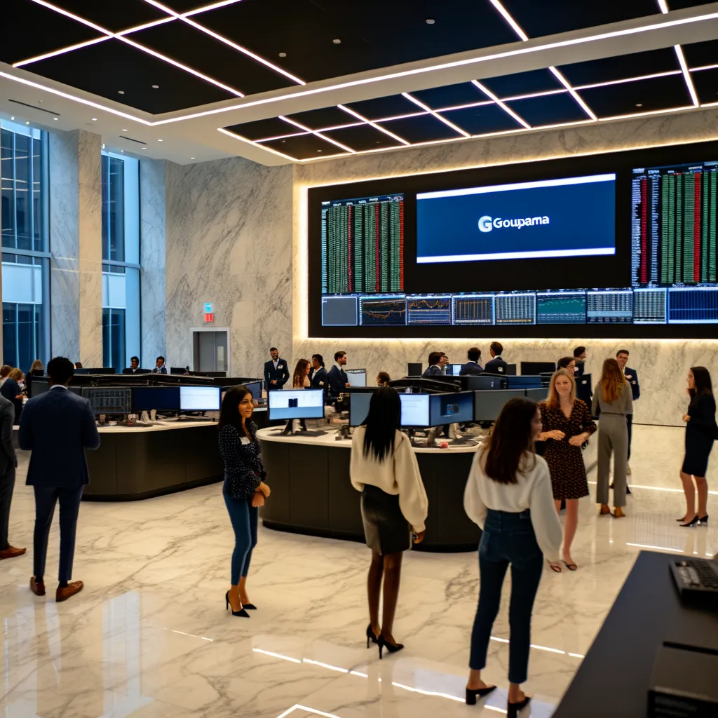 Illustration du secteur Banque / Assurance pour Groupama