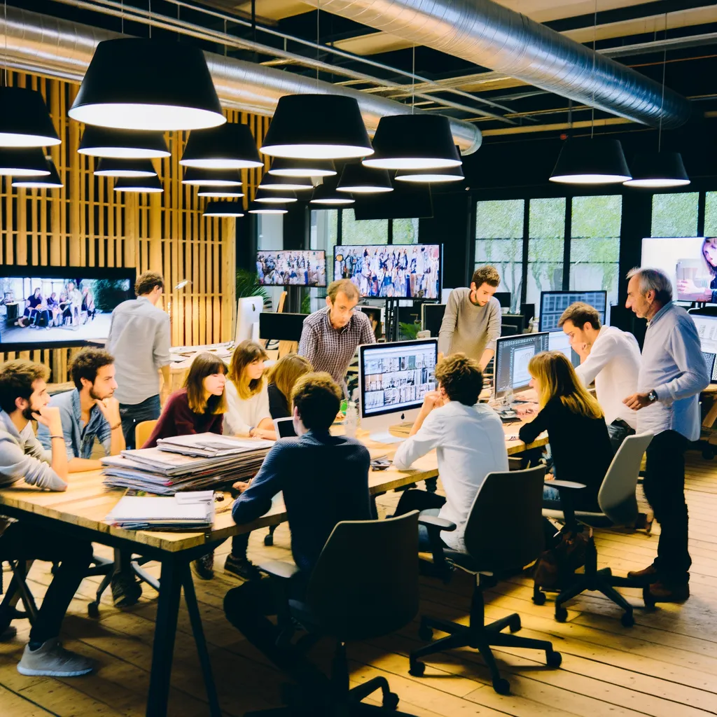 Illustration du secteur Télécom / Media / Publicite pour JCDecaux