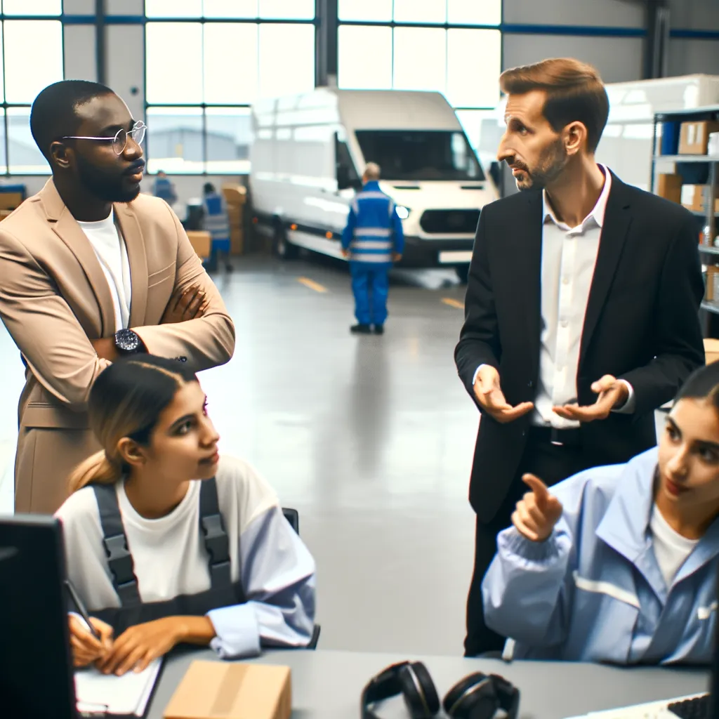 Illustration du secteur Transport / Logistique pour Groupe ADP