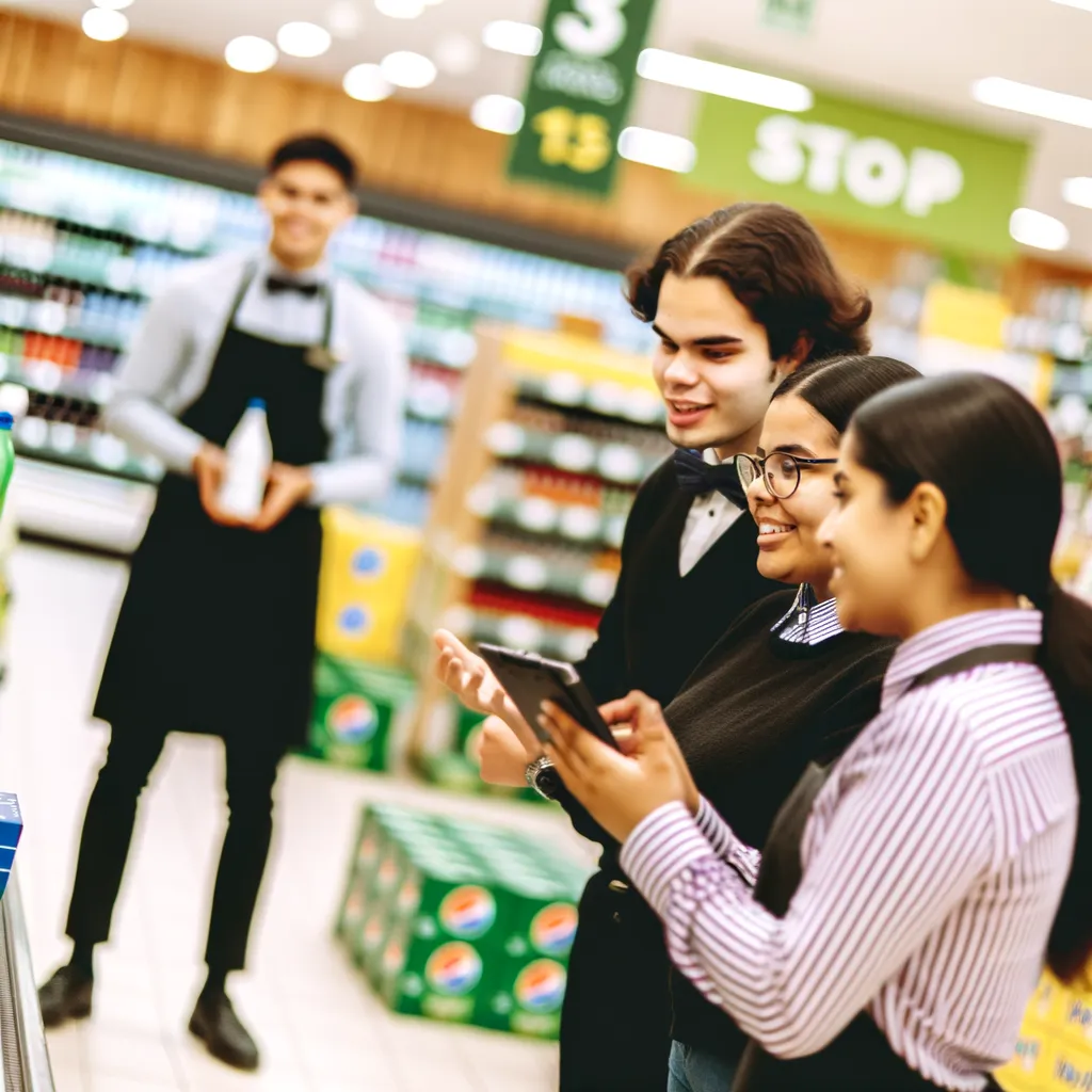 Illustration du secteur Retail / Distribution pour Intermarche