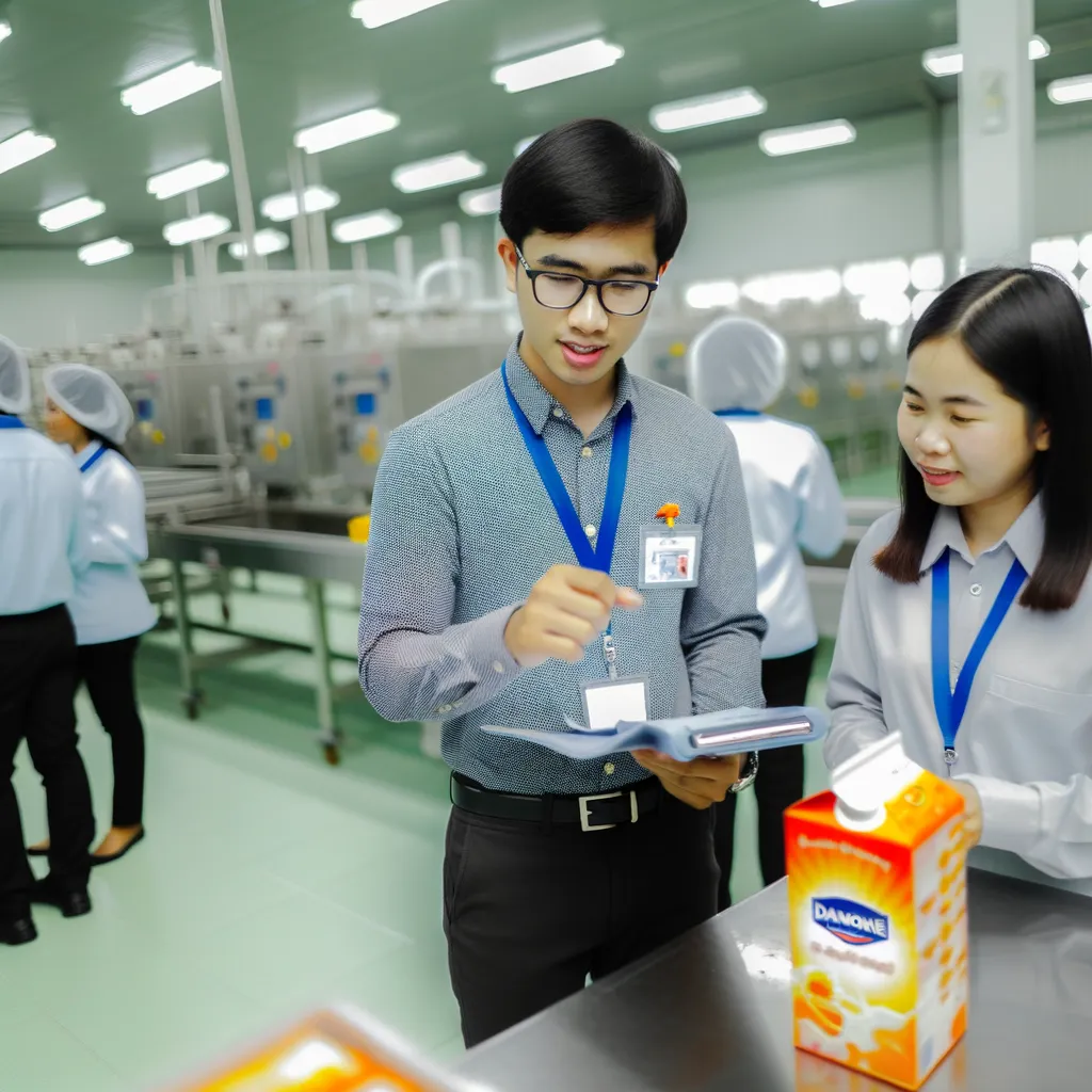 Illustration du secteur Agroalimentaire / FMCG pour Danone