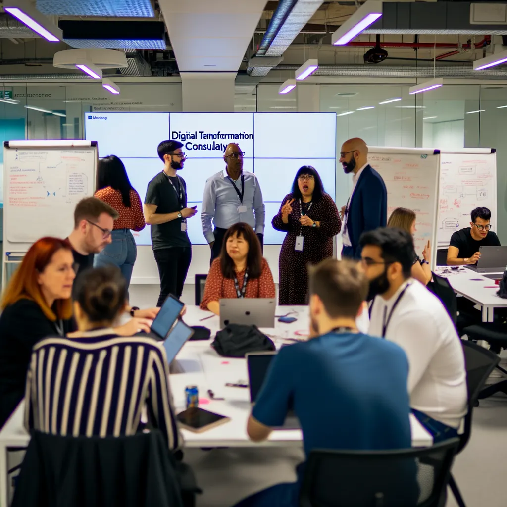 Illustration du secteur Conseil / ESN pour Wavestone