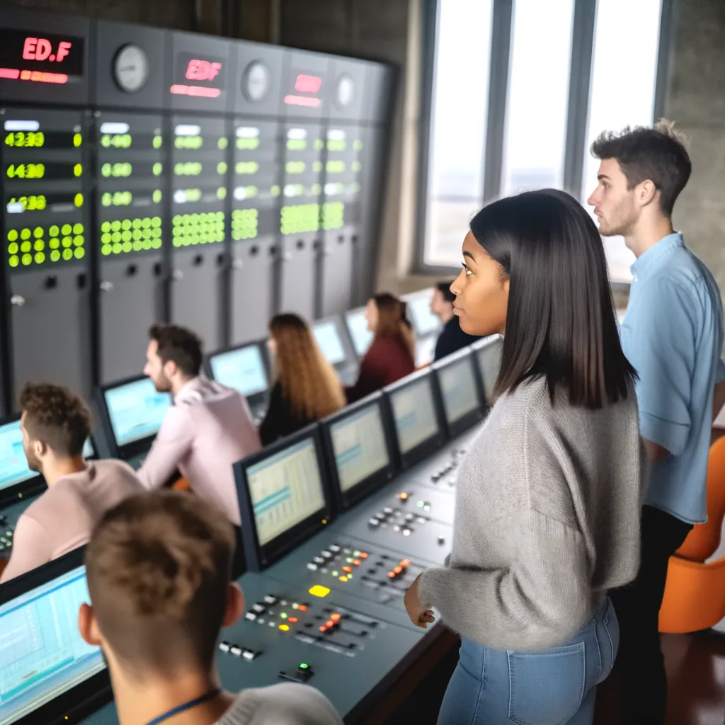 Illustration du secteur Énergie / Utilities pour EDF