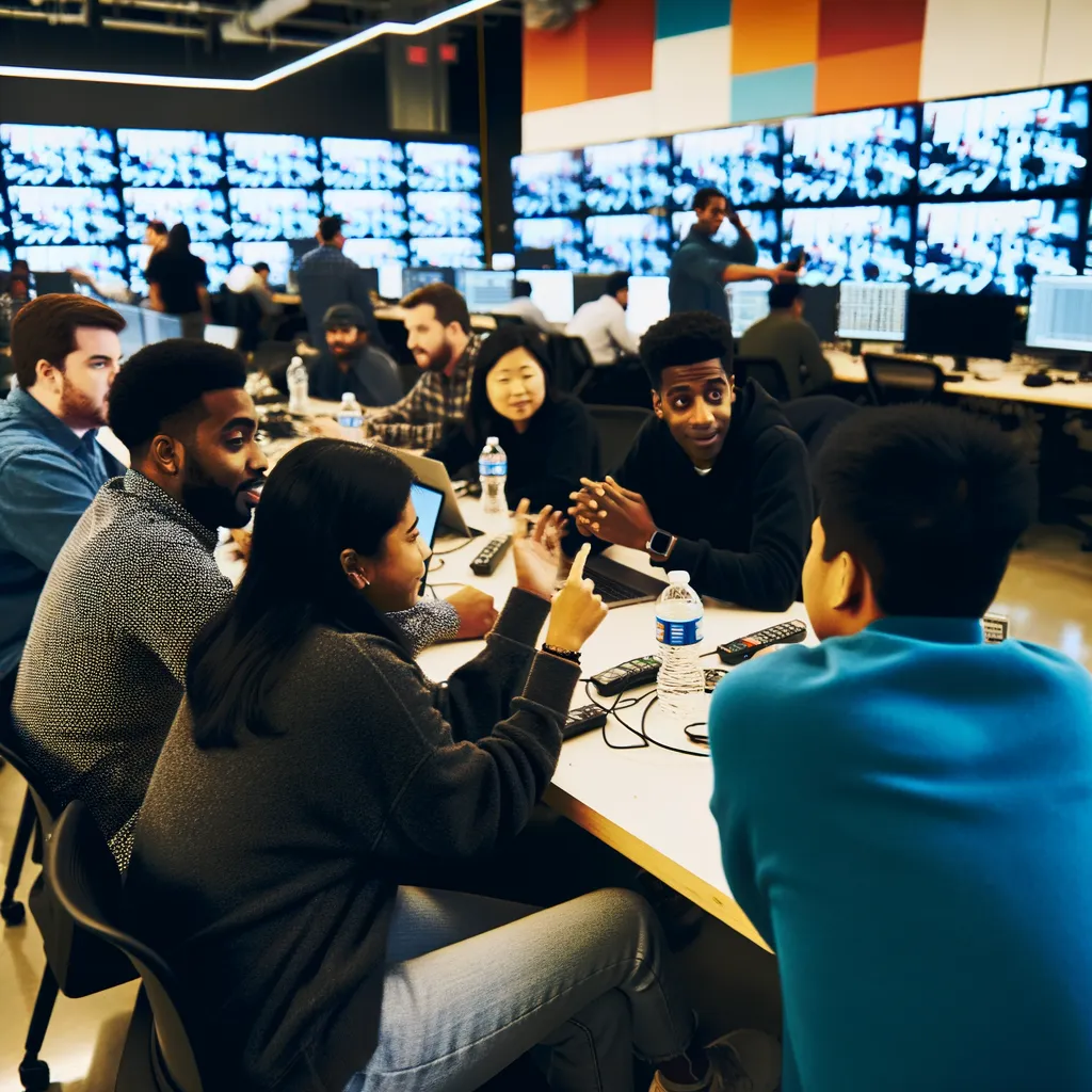 Illustration du secteur Télécom / Media / Publicite pour Canal+