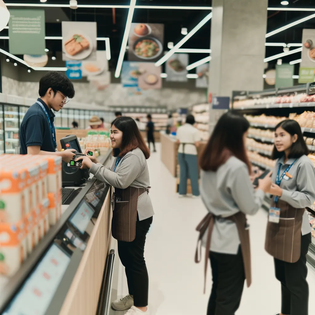 Illustration du secteur Retail / Distribution pour E.Leclerc