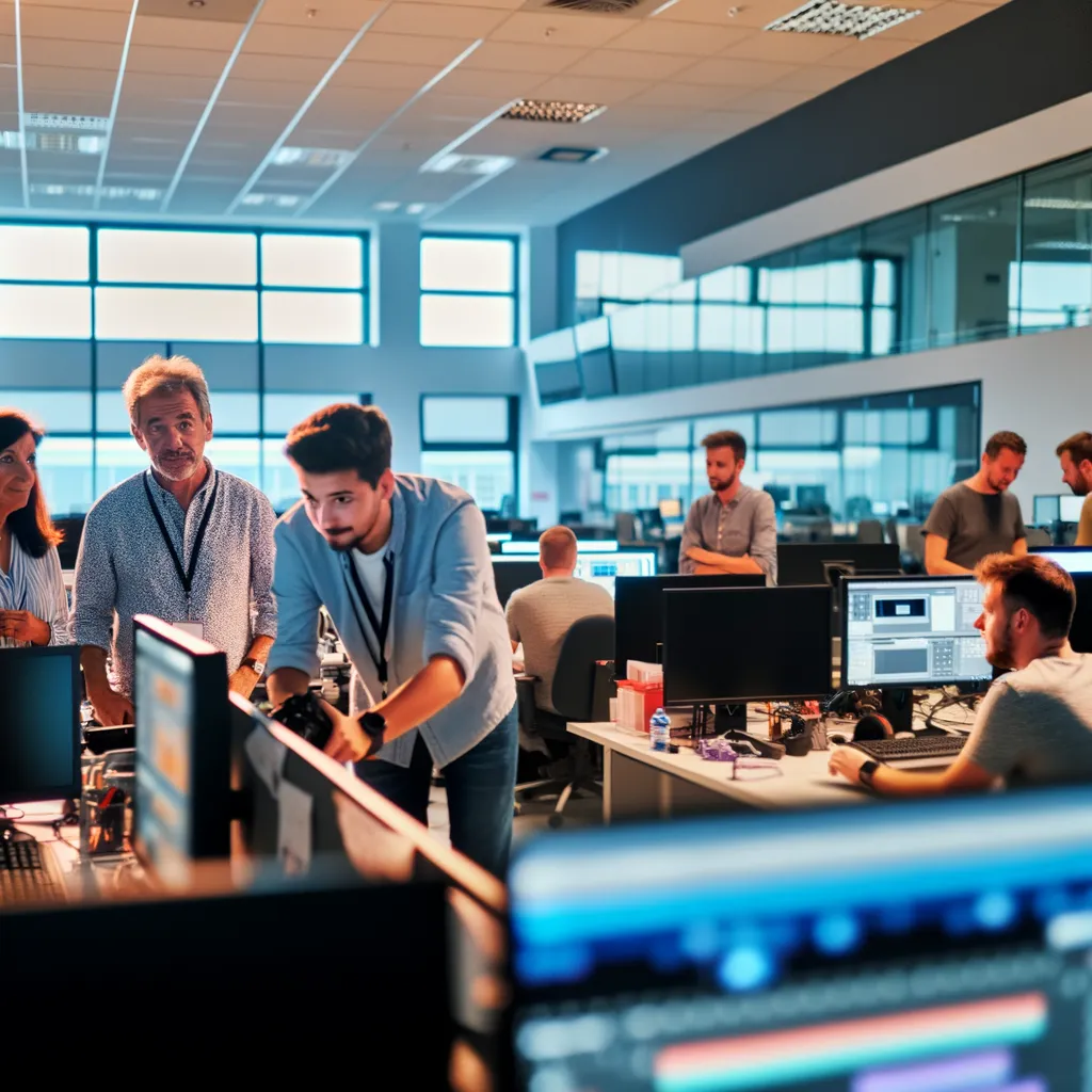 Illustration du secteur Télécom / Media / Publicite pour Orange