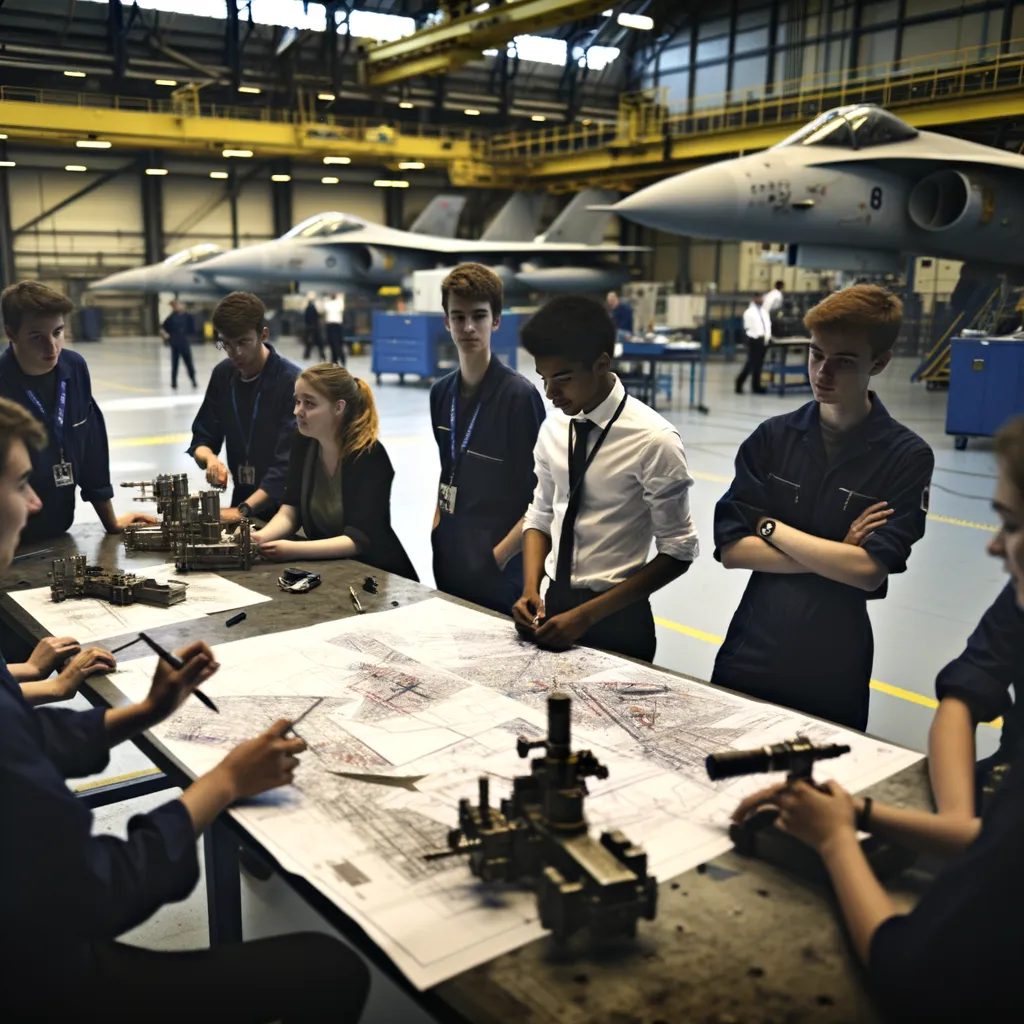 Illustration du secteur Industrie / Aero / Defense pour Airbus