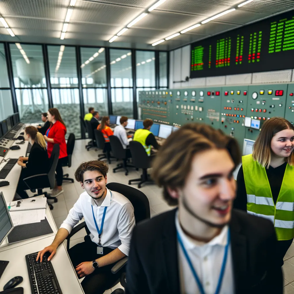 Illustration du secteur Énergie / Utilities pour Veolia