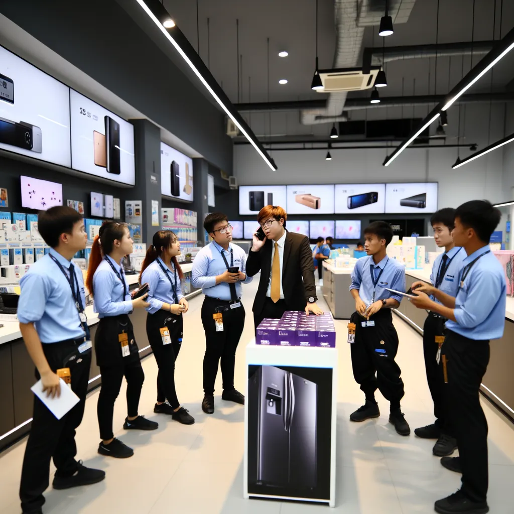 Illustration du secteur Retail / Distribution pour Fnac Darty