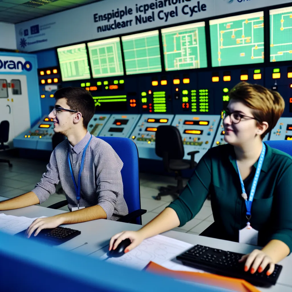 Illustration du secteur Énergie / Utilities pour Orano