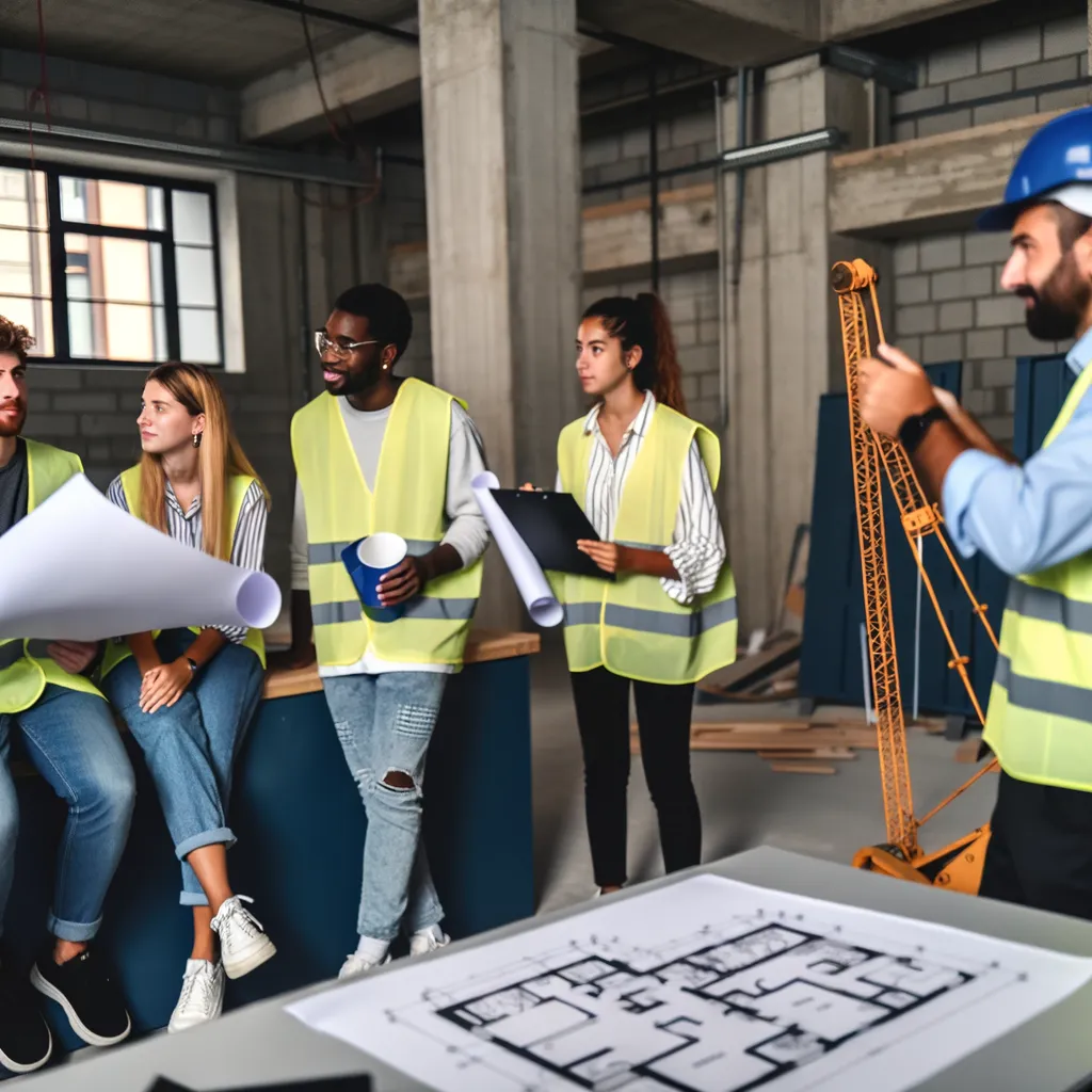 Illustration du secteur Construction / BTP / Immobilier pour Spie