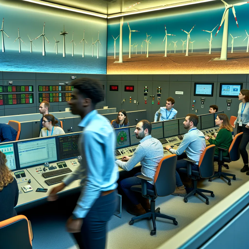 Illustration du secteur Énergie / Utilities pour Suez