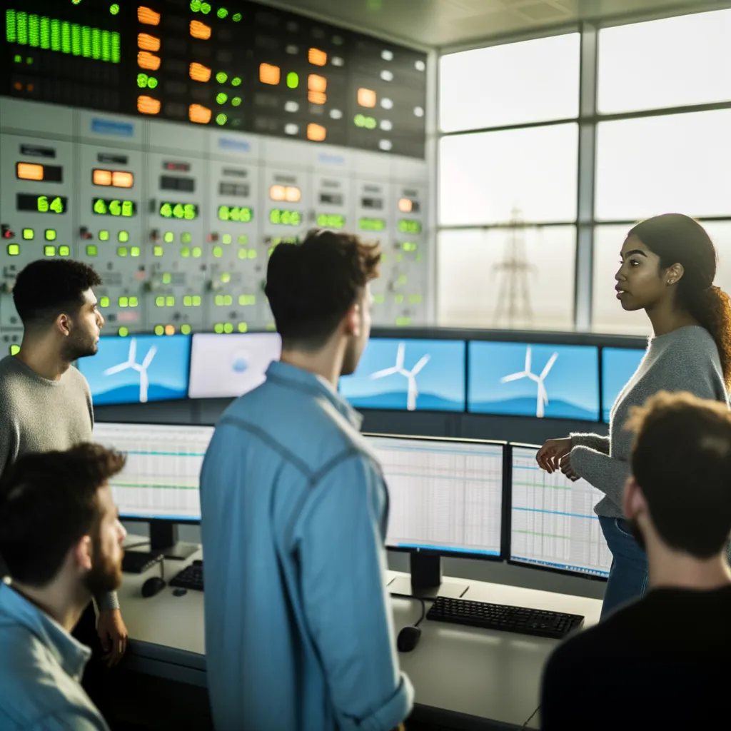 Illustration du secteur Énergie / Utilities pour RTE