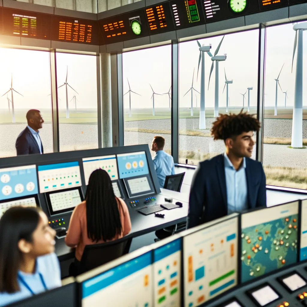 Illustration du secteur Énergie / Utilities pour Engie